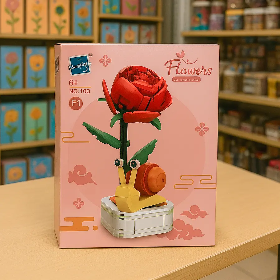 Mascotas armables Bichito Caracol